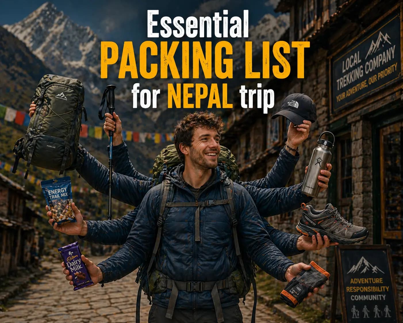 package list for nepal trip